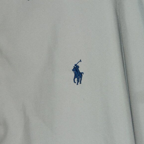 POLO Ralph Lauren Men's Full Zip Up 100% Cotton Khaki Beige Bomber Jacket Sz 3XL - Picture 5 of 16